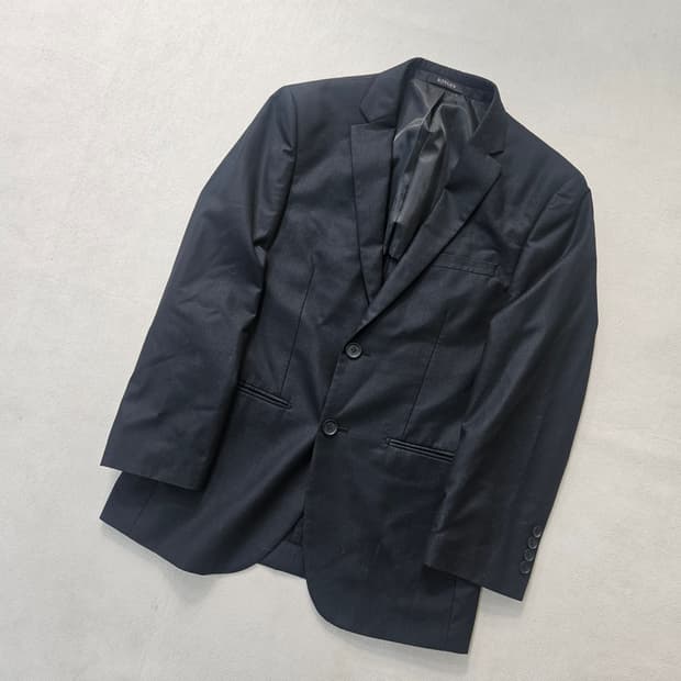 95 로이젠 투버튼 블랙 정장 자켓 0402Y