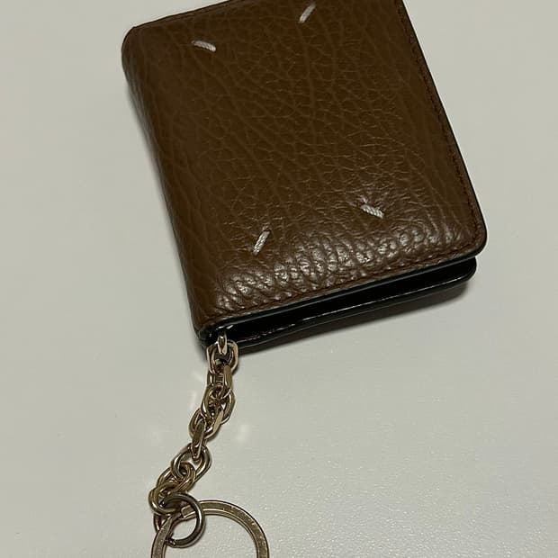 Maison Margiela Keyring Wallet Brown 풀박스
