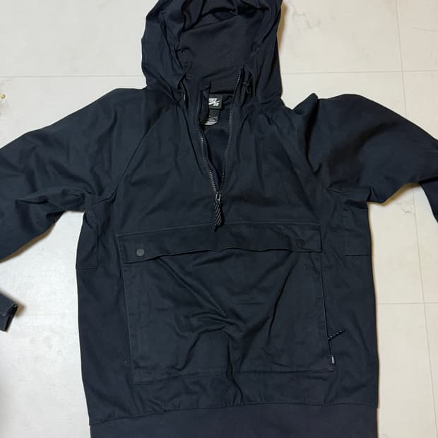 나이키 SB 블랙 후드티 L