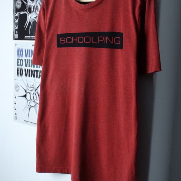 (L-XL) K2 케이투 반팔 티셔츠 빅로고 버건디 올드스쿨-H31175