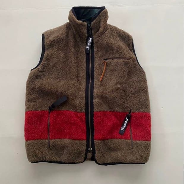 KAPITAL Reversible Fleece Vest