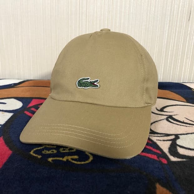라코스테(LACOSTE)모자/볼캡 베이지