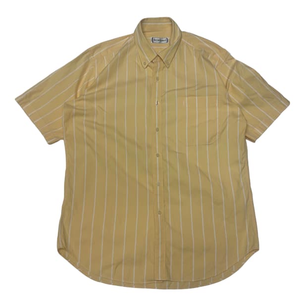 입생로랑 옐로우 스트라이프반팔셔츠 100