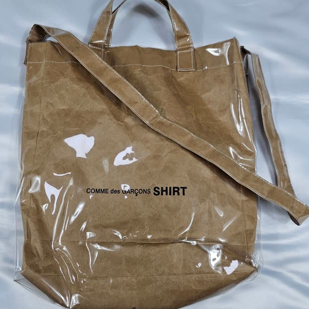 꼼데가르송pvc백