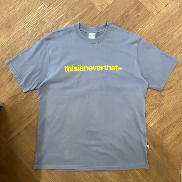 N238 디스이즈네버댓 로고 반팔