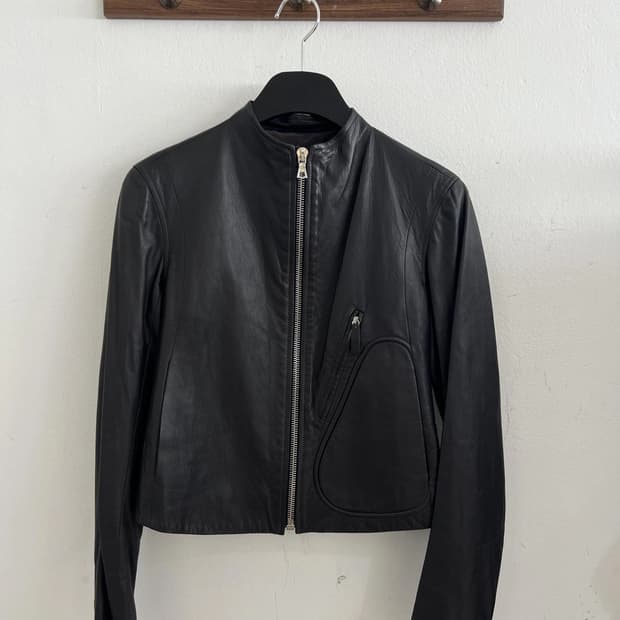 더로우 레더 자켓