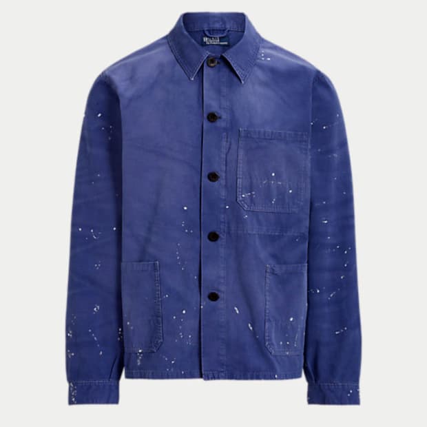 [XXL] 폴로 페인팅 프렌치 워크 자켓 