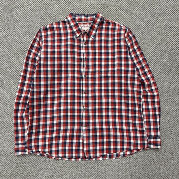 랭글러 체크셔츠 v1966