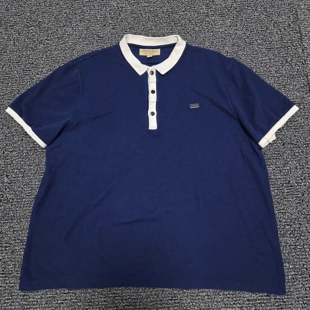 버버리 티셔츠/2XL/네이비(11)