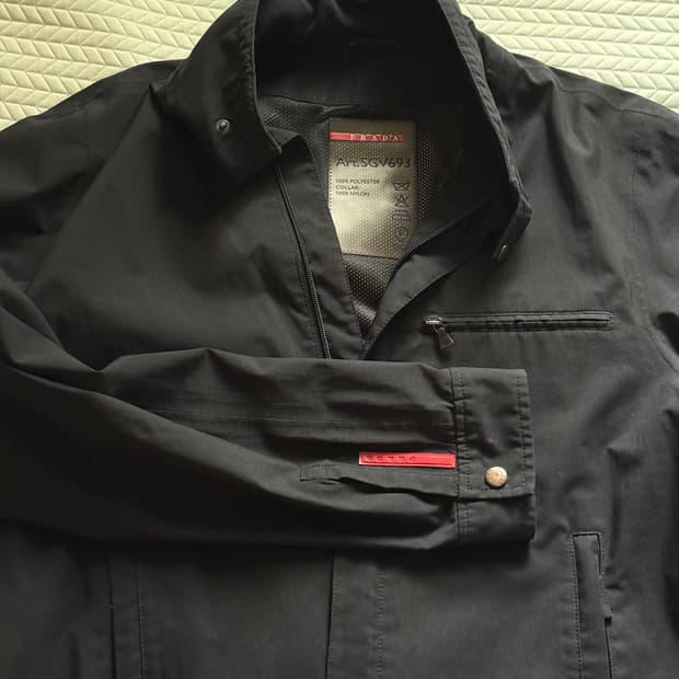 프라다 스포츠 고어텍스 블루종