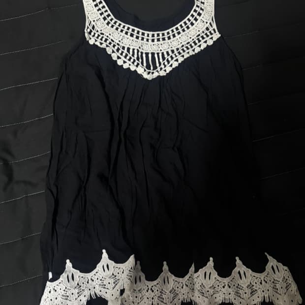 그런지 모리걸 빈티지 나시