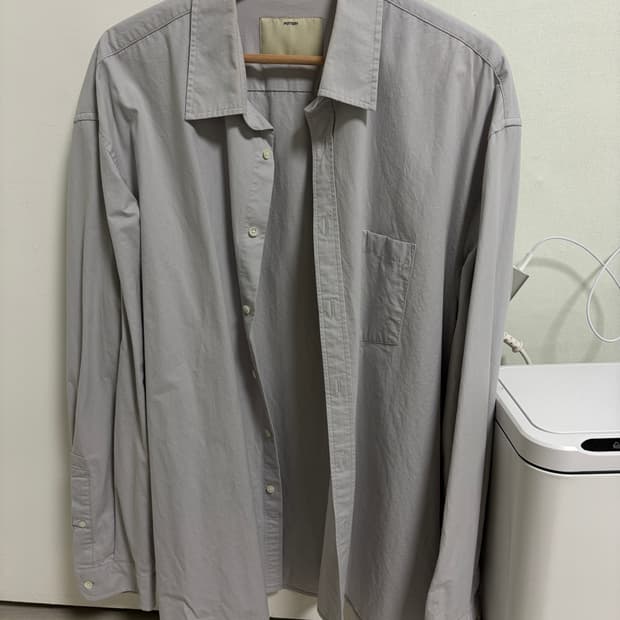 포터리 컴포트셔츠 실버 볼드