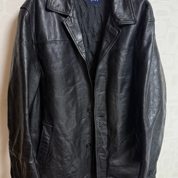 Gap 갭 90S OLD GAP 가죽 카코트 XL사이즈