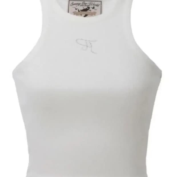 쓰리타임즈 쥬얼 탱크탑 나시