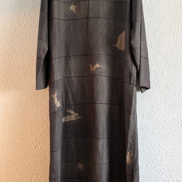 유르겐 렐 Rabbit shirt dress