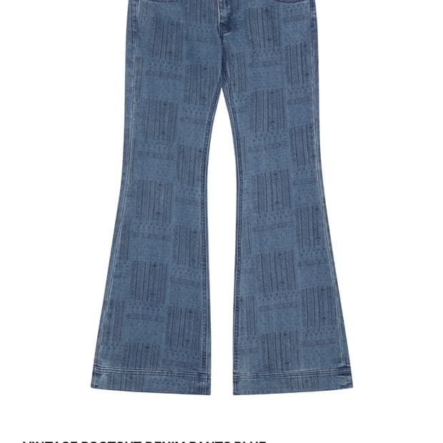 (교환) VINTAGE BOOTCUT DENIM PANTS BLUE