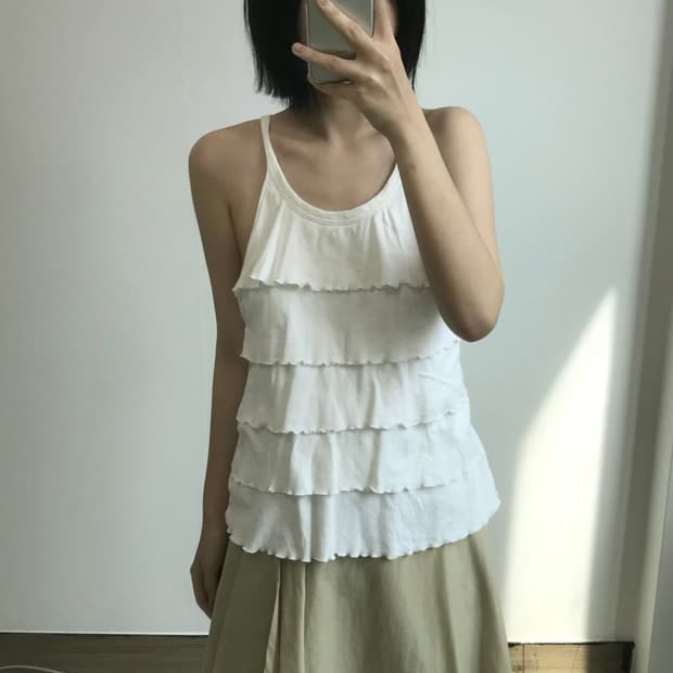 빈티지 캉캉 나시