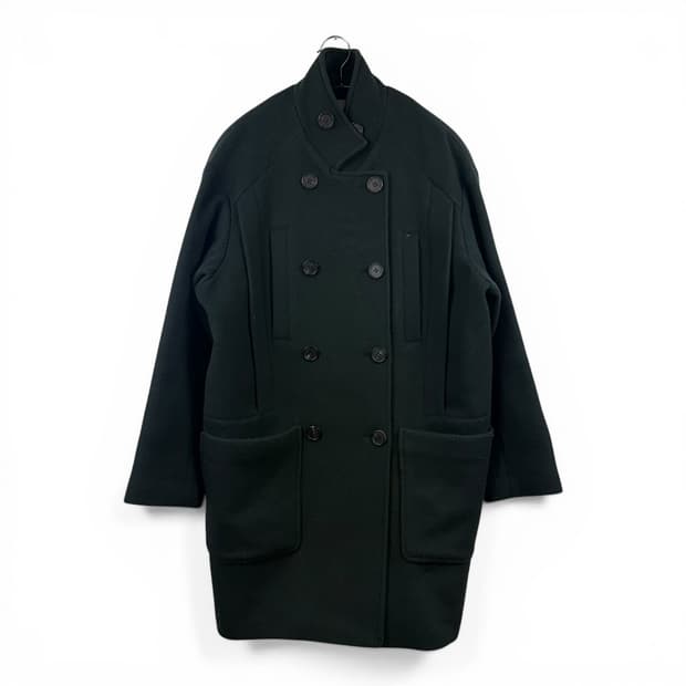 (160) 톰보이 울 더블 코트