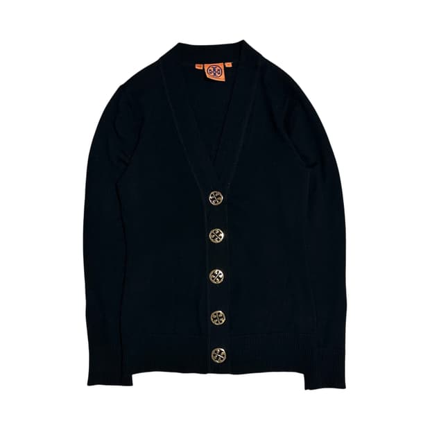 [XS] 토리버치 금장 브이넥 가디건