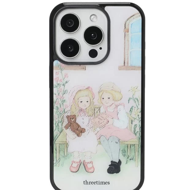 Threetimes 쓰리타임즈 리틀 블룸 폰 케이스 i phone 16 