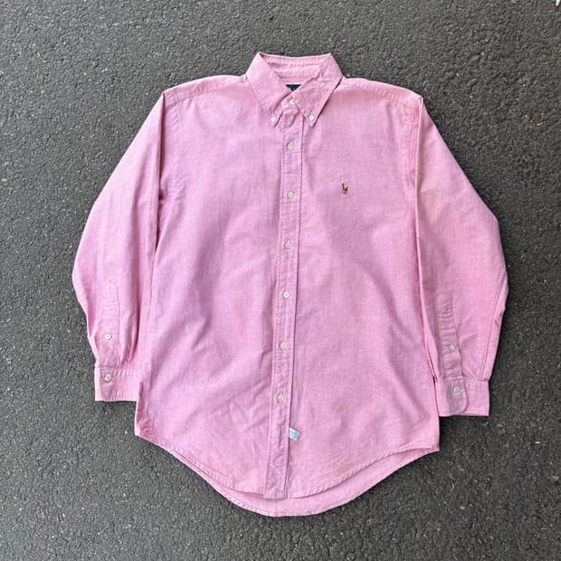 올드 폴로 랄프로렌 옥스퍼드 셔츠
