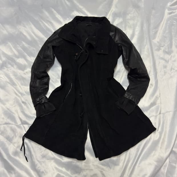 Kmrii OOs archive vkei leather coat