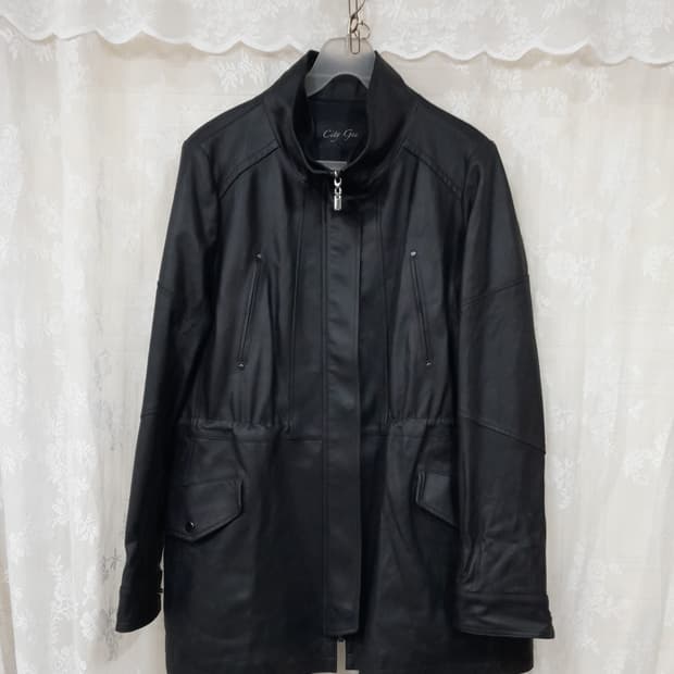 시티걸 블랙 가죽 자켓  88