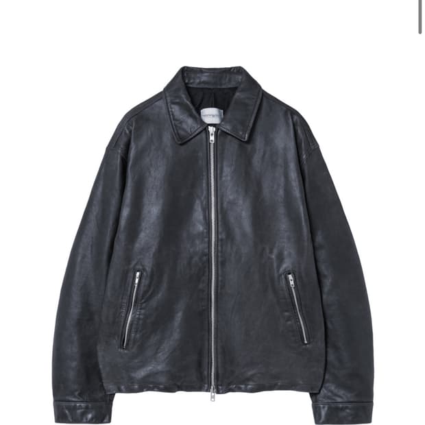 해칭룸 vtg 레더 자켓 2