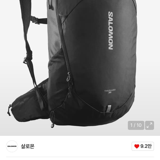 판매)살로몬 트레일블레이저 20L 백팩