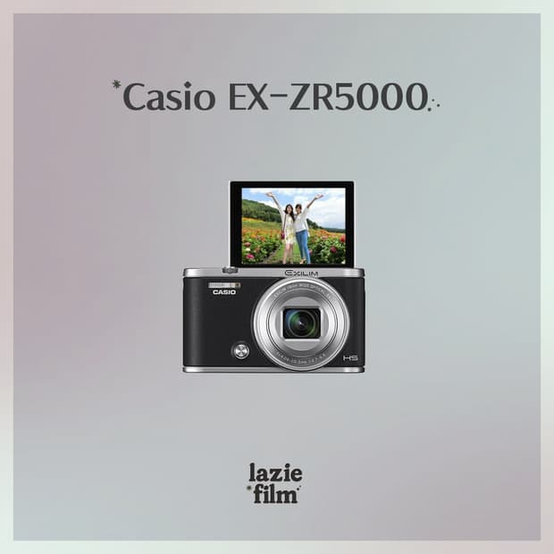 풀박&셀카✧・゚카시오 엑슬림 ex-zr5000 디카 빈티지디카