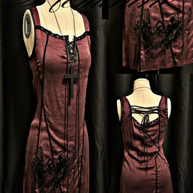 Salvage sleeveless dress..