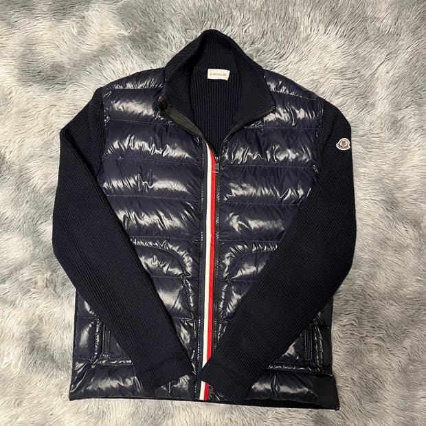 [XLsize] 몽클레어 삼선 니트패딩