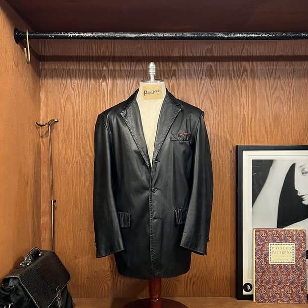 에어로 레더 자켓