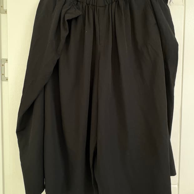 꼼데가르송 블랙 바지치마