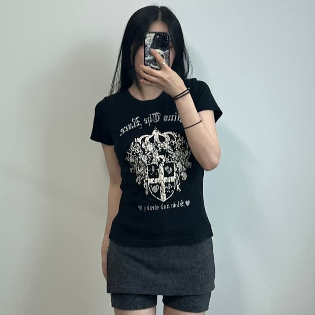 Vintage 빈티지 y2k 와투케 반팔 티셔츠