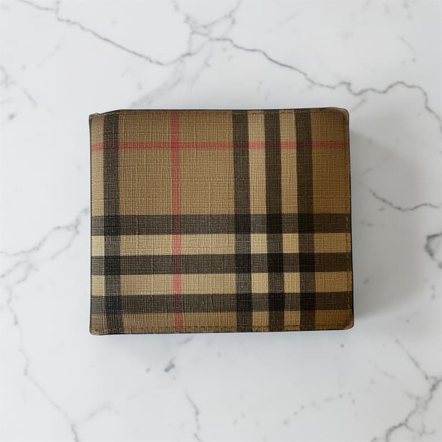 ✨Burberry 버버리 정품 반지갑(포이즌 인증/상태 좋음)✨