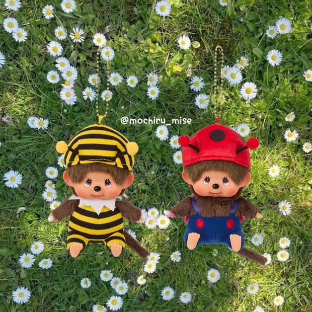 🐝🐞 꿀벌 & 무당벌레 몬치치 키링 🐞🐝
