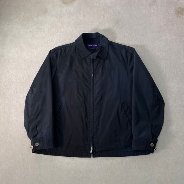 100 폴로 랄프로렌 퍼플라벨 바라쿠타 투웨이 그라데이션 자켓