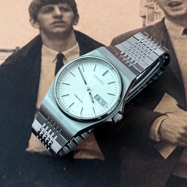 세이코 Seiko 쿼츠 크로노스