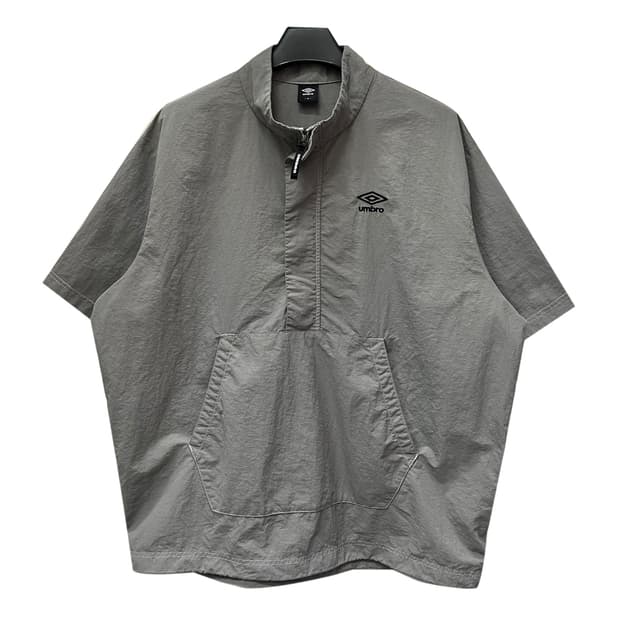 엄브로 클래식 하프집업 반팔 바람막이 아노락 2XL