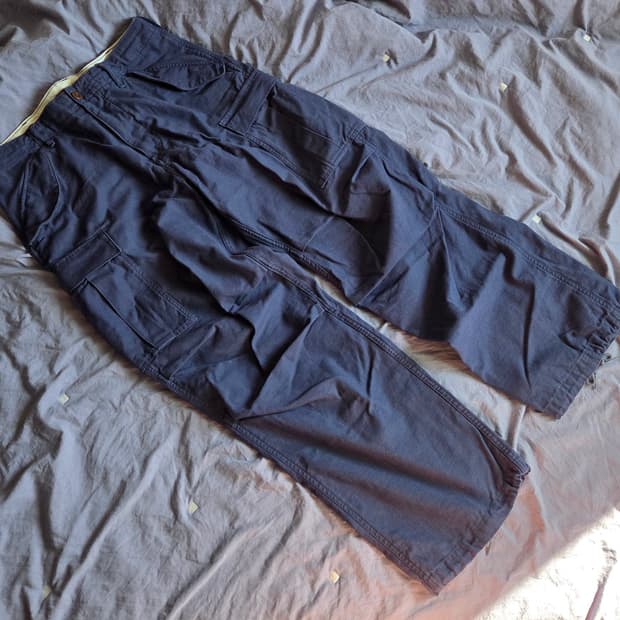 카키스 필드 팬츠 네이비 M 32~34