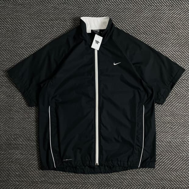 00s 나이키 올드스쿨 디테일 반팔 바람막이o 3043