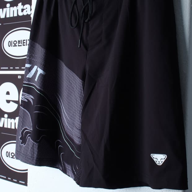 (L-XL) 다이나핏 반바지 팬츠 밴딩 블랙 스윔 운동-P1P10351