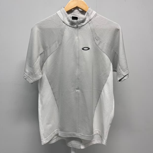 OAKELY 오클리 하프집업 반팔 티셔츠 XL