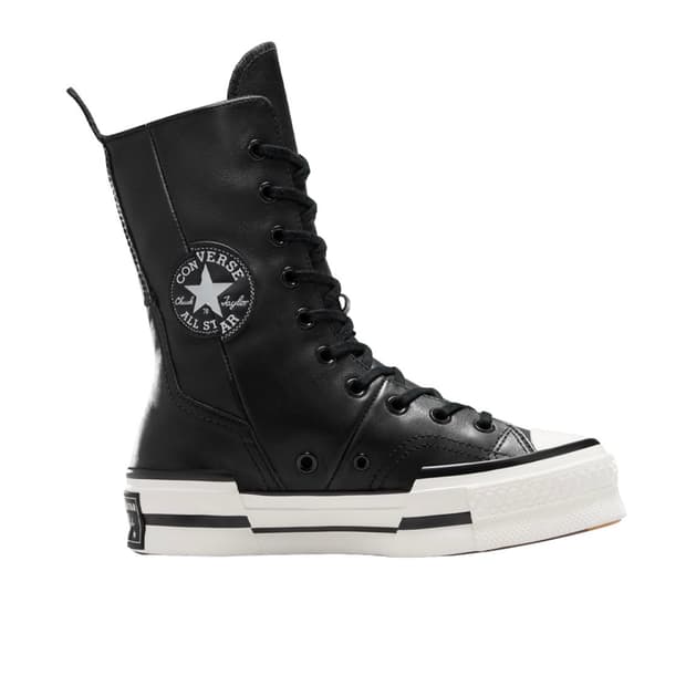 컨버스 척 70 플러스 엑스하이 레더 블랙