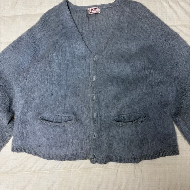 60s Brills Milwaukee 모헤어 가디건