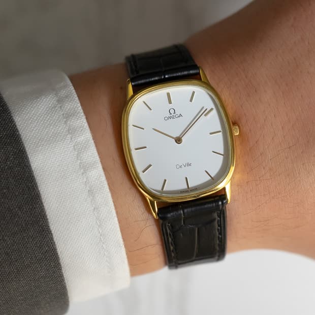 오메가 엘립스 빈티지 쿼츠 시계