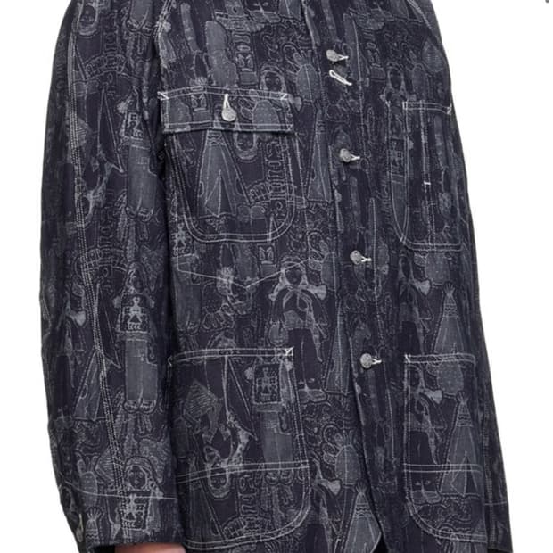 니들즈 인디고 코튼 데님 자켓 