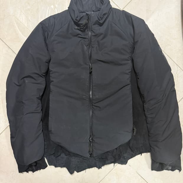 [48]솔로이스트 사슴가죽 러프아웃 패딩