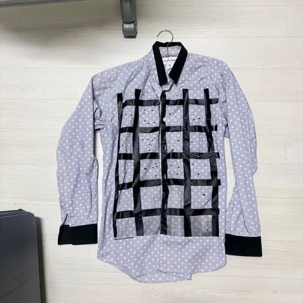꼼데가르송 프린팅 셔츠 M